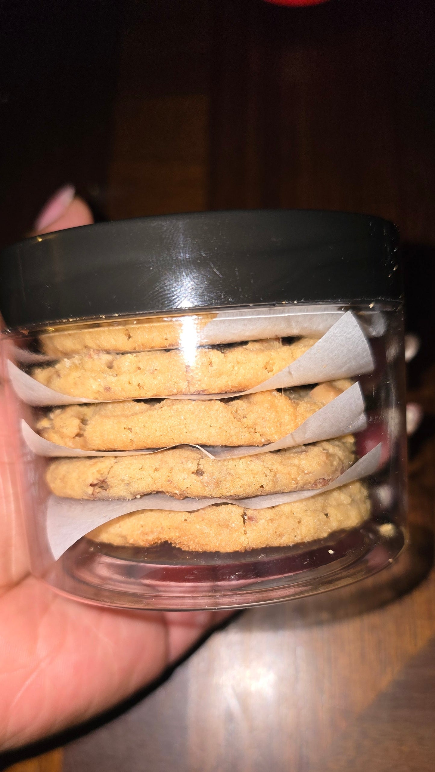 Peanut Butter Heath Cookies